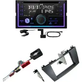 JVC KW-DB95BT Bluetooth Digitalradio USB CD Einbauset für Mazda 5 CW