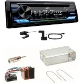 JVC KD-DB912BT Digitalradio Bluetooth Einbauset für Renault Clio 1 2 Twingo