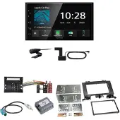 Kenwood DMX5020DABS Android Auto Einbauset für Mercedes Sprinter W906 Crafter
