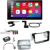 Pioneer SPH-DA77DAB CarPlay Android Auto DAB+ Einbauset für Hyundai i40 VF