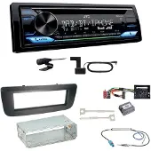 JVC KD-DB912BT Digitalradio Bluetooth Einbauset für Skoda Fabia 2 Roomster