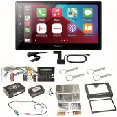 Pioneer SPH-DA160DAB Android Auto CarPlay Einbauset für Audi TT 8J