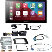 Pioneer SPH-DA160DAB DAB+ CarPlay Android Auto Einbauset für Mercedes ML W164