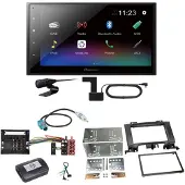 Pioneer DMH-A340DAB DAB+ Bluetooth Einbauset für Mercedes Sprinter W906 Crafter
