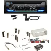 JVC KD-DB922BT Bluetooth Digitalradio USB CD Einbauset für Audi A3 8L
