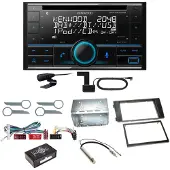Kenwood DPX-7300DAB Bluetooth Digitalradio USB CD Einbauset für Audi A6 4B