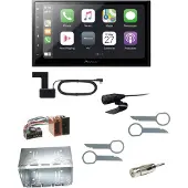 Pioneer SPH-DA250DAB Bluetooth USB MP3 DAB+ Einbauset für Mercedes ML W163