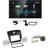 Kenwood DMX-125DAB USB Bluetooth MP3 DAB+ Einbauset für Isuzu D-Max 2