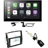 Pioneer SPH-DA250DAB USB Bluetooth DAB+ Einbauset für Mitsubishi Pajero ab 2015