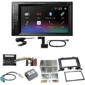 Pioneer DMH-A240DAB DAB+ Bluetooth Einbauset für Mercedes Sprinter W906 Crafter