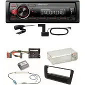 Pioneer MVH-330DAB Bluetooth Digitalradio Einbauset für Audi A1 8X