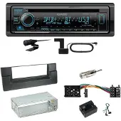 Kenwood KDC-BT740DAB Digitalradio Einbauset für BMW 5er E39 bis 09/2000