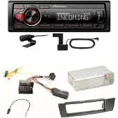 Pioneer MVH-330DAB Bluetooth Digitalradio Einbauset für BMW E90 E91 E92 E93
