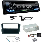 JVC KD-DB912BT Digitalradio Bluetooth Einbauset für Skoda Fabia Roomster Praktik