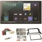 Pioneer SPH-DA230DAB CarPlay Android Auto Einbauset für Suzuki Grand Vitara JT