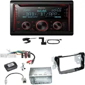 Pioneer FH-S820DAB Digitalradio Bluetooth FLAC USB Einbauset für Hyundai i40 VF