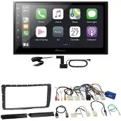 Pioneer SPH-DA250DAB CarPlay Android Auto Einbauset für Toyota Hilux ab 2011