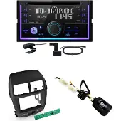 JVC KW-DB95BT Bluetooth Digitalradio Einbauset für Mitsubishi ASX bis 2014