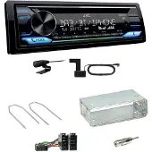 JVC KD-DB912BT Digitalradio Bluetooth Einbauset für Dacia Duster bis 2012