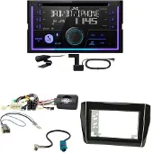 JVC KW-DB95BT Bluetooth Digitalradio Einbauset für Suzuki Swift AZ ab 2017