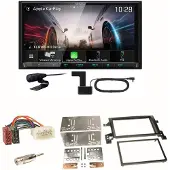 Kenwood DMX8021DABS Android Auto CarPlay Einbauset für Suzuki Grand Vitara JT