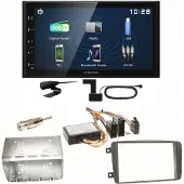 Kenwood DMX129DAB DAB+ Einbauset für Mercedes C-Klasse W203 CLK W208 W209