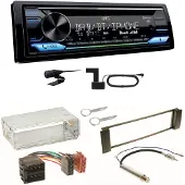 JVC KD-DB912BT Digitalradio Bluetooth Einbauset für Seat Leon Toledo 1M