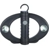 Etc-shop LED Arbeitsleuchte ENTERPRISE aus schwarzem Kunststoff