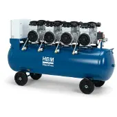 HBM Flüsterkompressor, 8 PS, 200 Liter