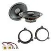 Focal ICU165 2-Wege Koax Lautsprecher Einbauset für Nissan X-Trail T30 T31 T32