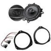 Pioneer TS-A1670F 3-Wege Lautsprecher Einbauset für Alfa Romeo Mito Giulietta