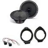 Axton ATX165 Koaxial 2-Wege Lautsprecher Einbauset für Opel Insignia A Meriva B