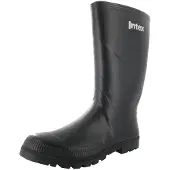 Intex Kautschuk-Gummistiefel Feld in Übergrößen Schwarz 22002 große Herrenschuhe/Damenschuhe