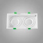 Mextronic Deckeneinbaurahmen Genius D50 eckig M05-T2 Ø 187x98mm