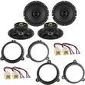ESX SIGNUM SXE-62 Koaxial Lautsprecher Einbauset für Nissan X-Trail T30 T31 T32