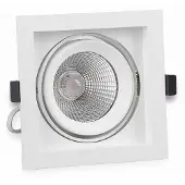 Mextronic LED Einbaustrahler Genius 20W 940 Neutralweiß GL0111W Ø 120x120mm