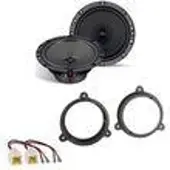 Axton ATX165 Koaxial Lautsprecher Einbauset für Renault Megane 4 vorne hinten