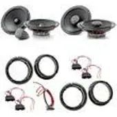 Focal ISU165 ICU165 2-Wege Lautsprecher Einbauset für Seat Leon 1M Toledo