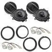 Pioneer TS-A1670F 3-Wege Koaxial Lautsprecher Einbauset für Ford C-Max DXA