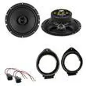 ESX SIGNUM SXE-62 Koaxial Lautsprecher Einbauset für Opel Insignia A Meriva B