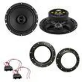 ESX SIGNUM SXE-62 Koaxial Lautsprecher Einbauset vorne passend für Octavia Yeti