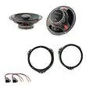 Focal ICU165 Koaxial Lautsprecher Einbauset für Astra F G Calibra Meriva A