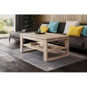 Mazzoni Design Couchtisch Multifunktion Arbeitstisch Tisch Nuo Ablage Esstisch