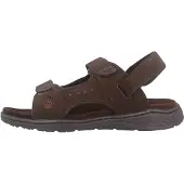 Mavins Sandalen in Übergrößen Braun 3HX0120802 D.brown große Herrenschuhe