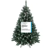 RS Trade Weihnachtsbaum „Schneebaum“ PVC 15013