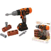 Smoby Spielzeug - Akkuschrauber m. 2 Bits + Zubehör - - One Size - Werkzeug