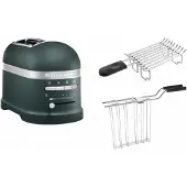 KitchenAid Set 1, Toaster + Brötchenaufsatz Artisan 5KMT2204 Pebbled Palm