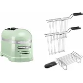 KitchenAid Set 2, 2-Scheiben Toaster Artisan 5KMT2204 Pistazie