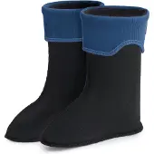 Ladeheid Wärmende Stiefelsocken für Gummistiefel Innenschuh (Jeans, 28/29) LA-861