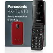 Panasonic 4G-Mobiltelefon für das Wesentliche KX-TU410 - Rot